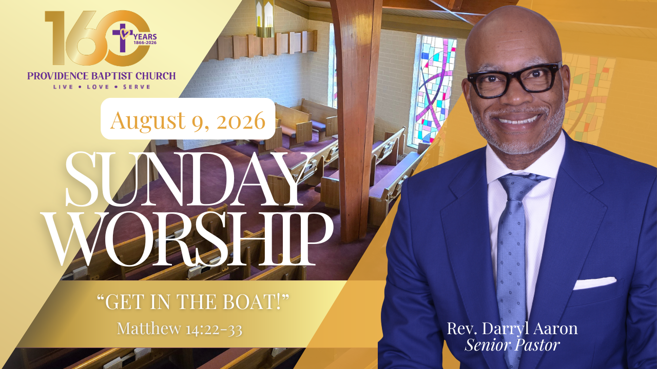 Rev Aaron and title of sermon